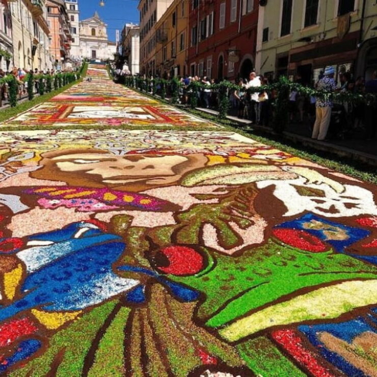 Infiorata a Bolsena